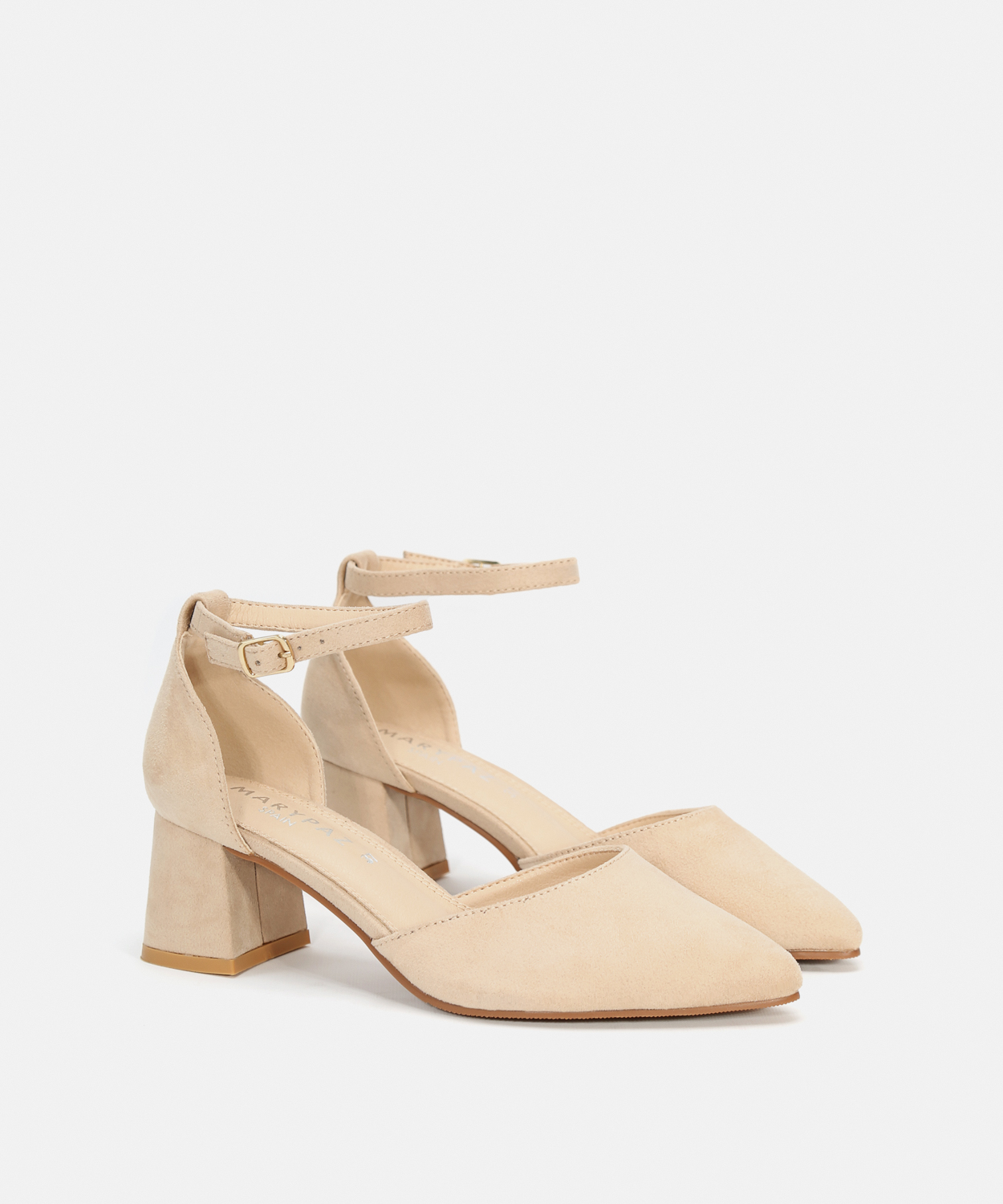 Zapatos tacón ancho image number null